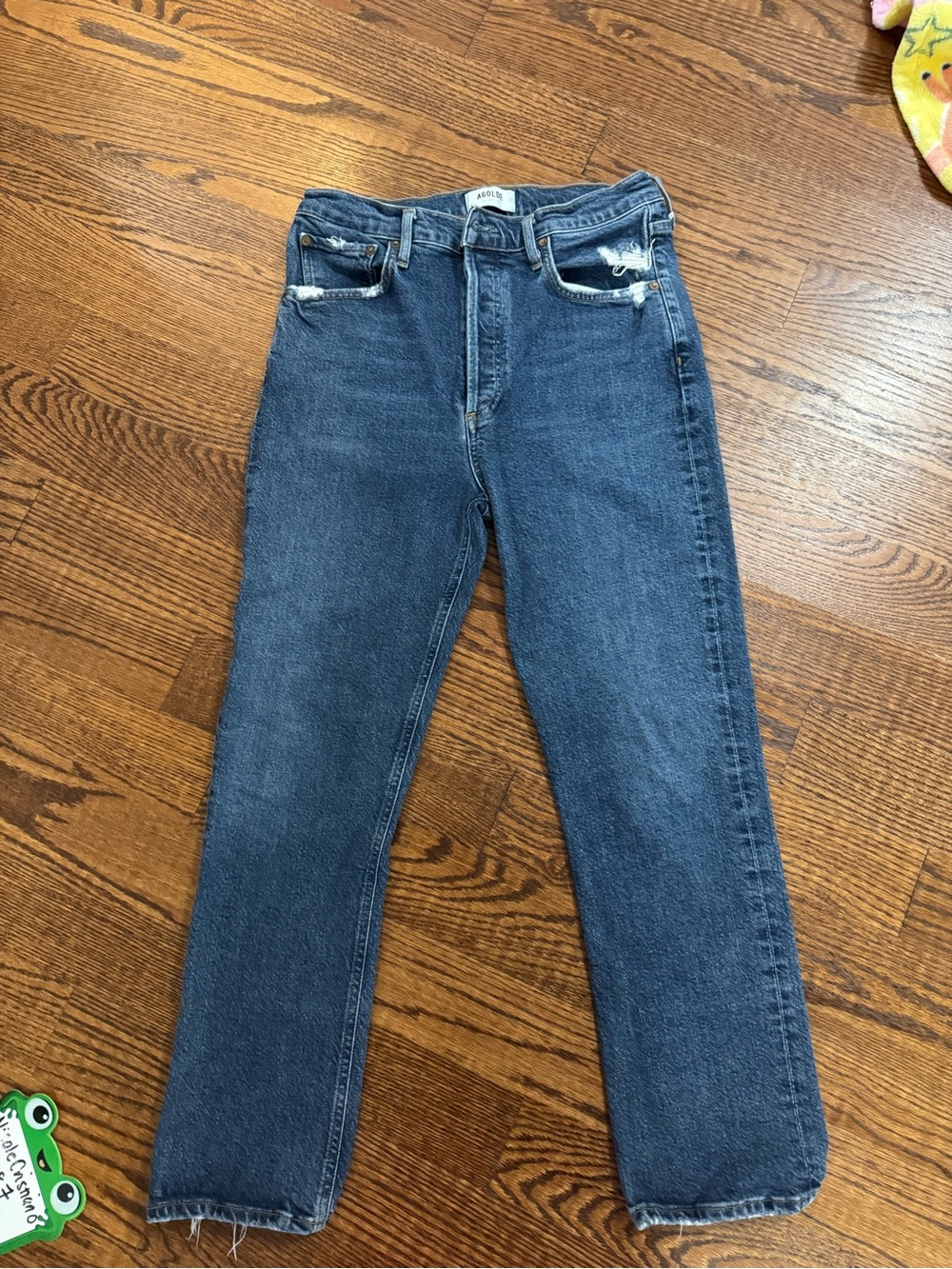 Agolde Light Blue Straight Men's Jeans